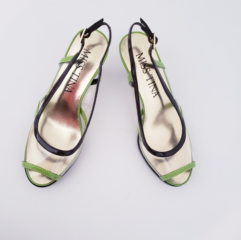 Miss tina chocolate lime sandal